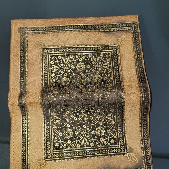 Wallet - Gold Rare & Unique From Italy 🇮🇹 VINTAGE - Picture 2 of 5